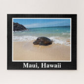 Maui Hawaii Sea Turtle Picture Image Natean Puzzle (Horizontal)