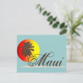 Maui Hawaii Souvenir Postkarte (Stehend Vorderseite)