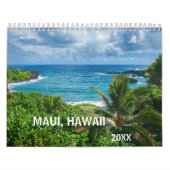 Maui Hawaii Strände Wasserfall Landschaften Kalender (Titelbild)