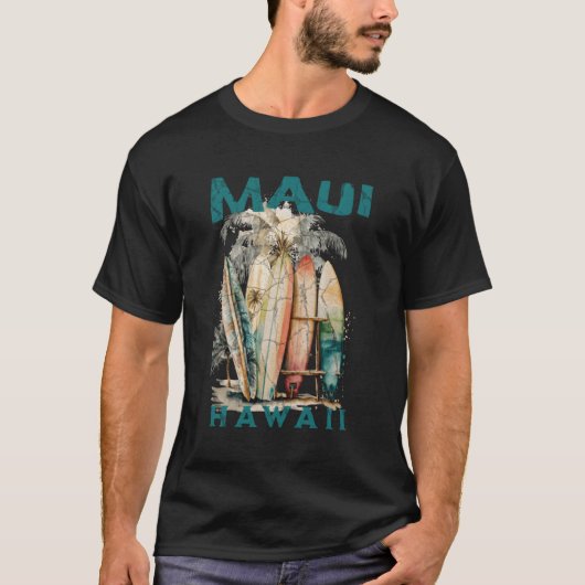 Maui Hawaii T-Shirt (Vorderseite)