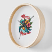 Maui Hawaii T Shirt Girl Women Kids Sea Turtle Haw Uhr (Winkel)