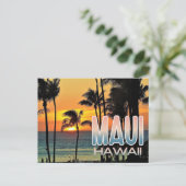 Maui, Hawaii Travel Postcard Postkarte (Stehend Vorderseite)