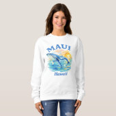 Maui Hawaii Urlaub Insel Sweatshirt (Vorne ganz)