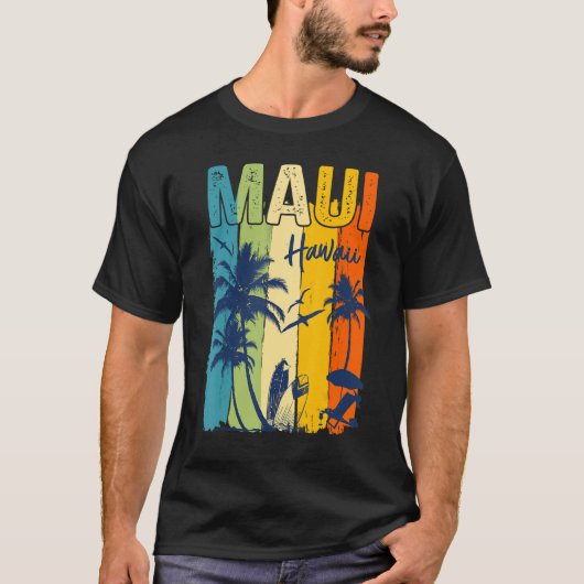 Maui Hawaiian Family Vacation Matching Group T-Shirt (Vorderseite)