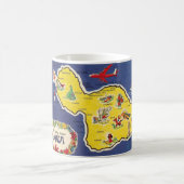 Maui Island Farbenfrohe Tasse (Mittel)
