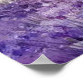 Maui Jacaranda-Bäume Poster (Ecke)