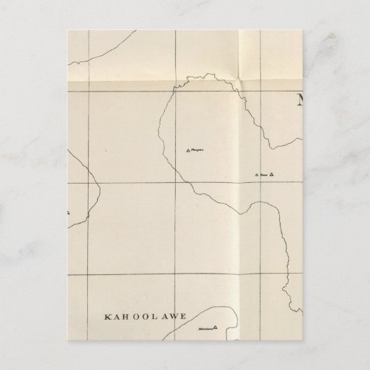 Maui Landkreis, Hawaii Postkarte (Vorderseite)