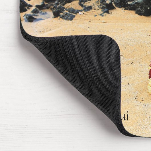 Maui Lei auf Secret Beach Mouse Pad Mousepad (Ecke)