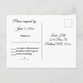 Maui Lei auf Secret Beach UAWG Einladungspostkarte (Rückseite)