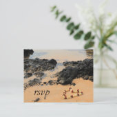 Maui Lei auf Secret Beach UAWG Einladungspostkarte (Stehend Vorderseite)