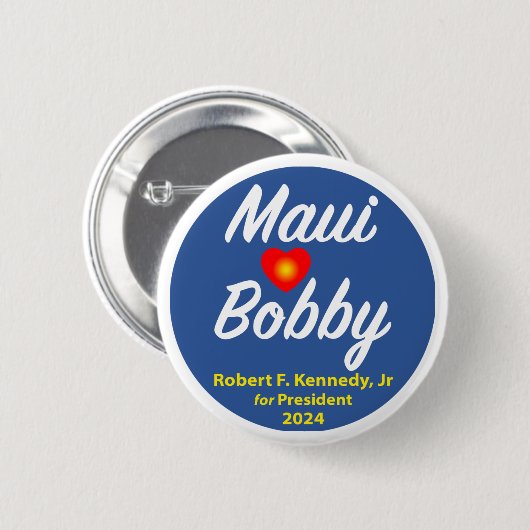 Maui Lieben Bobby Button (Vorne & Hinten)
