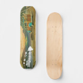 Maui Longboards Woody Longboard Skateboard (Vorderseite)