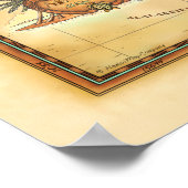 Maui Map Poster (Ecke)