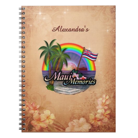 Maui Memories Notizblock (Vorderseite)