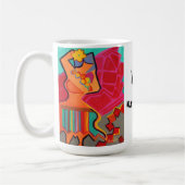 Maui Mod Hula Girl Tasse (Links)