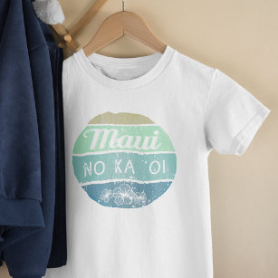 Maui No Ka Oi Vintage Typografie Baby T-shirt