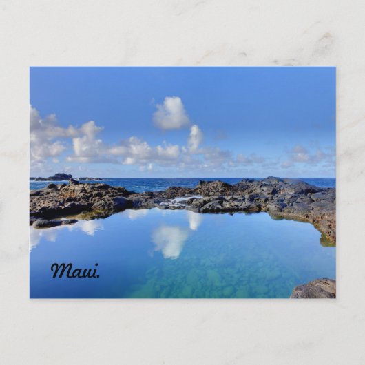 Maui. Olivine Pools. Postkarte (Vorderseite)