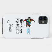 Maui on My Mind Sea Turtle Case-Mate iPhone Hülle (Rückseite (Horizontal))