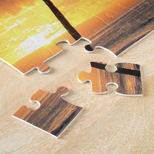 Maui Palm Trees und Sunset Puzzle (Seite)