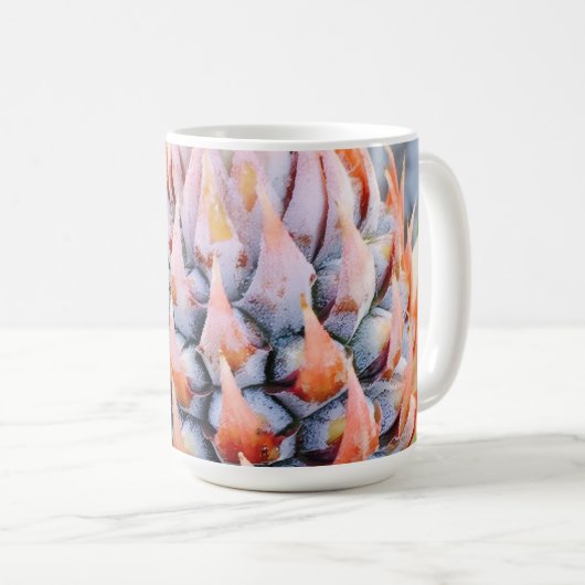 Maui Pineapple Hawaii Kaffeetasse (VorderseiteRechts)