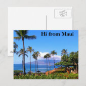 Maui Post Card Postkarte (Vorne/Hinten)