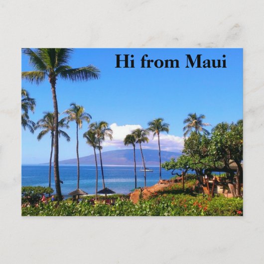 Maui Post Card Postkarte (Vorderseite)