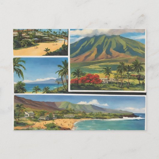 Maui Postcard (3) Postkarte (Vorderseite)