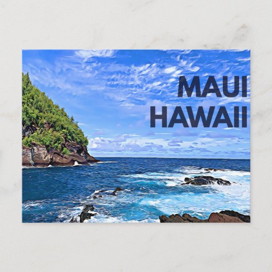 Maui Postcard Postkarte (Vorderseite)