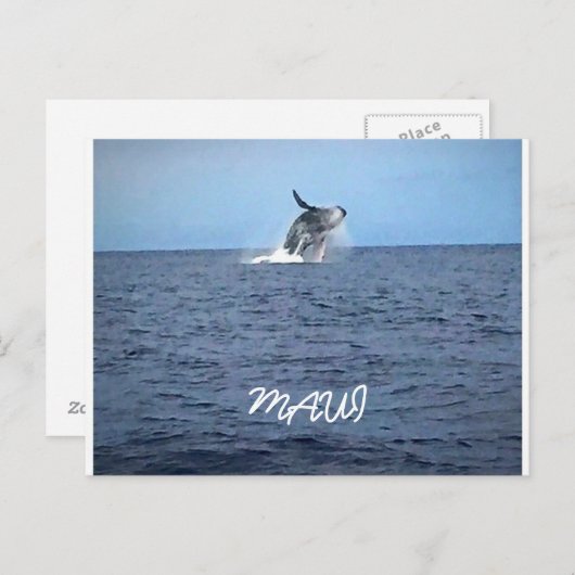 Maui Postkarte (Vorne/Hinten)