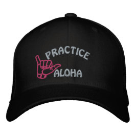 Maui Practice Aloha Shaka (Hang locker) Bestickte Baseballkappe