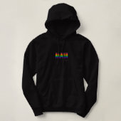 Maui Pride Hoodie W. | Regenbogenflagge (Design vorne)