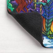 Maui-Prinzessin Mermaid Cockatoo Fairy Mousepad (Ecke)