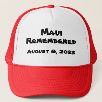 Maui Remembered Truckerkappe