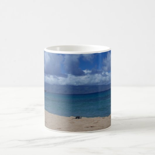 Maui Sandy Beach Ocean View Kaffeetasse (Mittel)