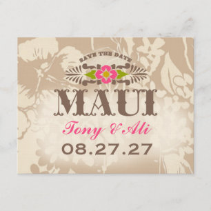 MAUI Save the Date Linen