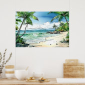 Maui Secret Beach Poster (Küche)