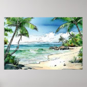 Maui Secret Beach Poster (Vorne)