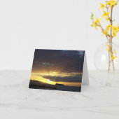 Maui-Sonnenuntergang Karte (Gelbe Blume)