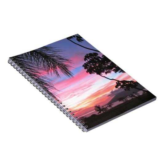 Maui-Sonnenuntergang Notizblock (Rechte Seite)