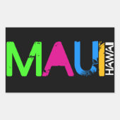 Maui Stickers (Vorderseite)