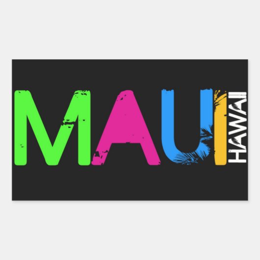 Maui Stickers (Vorderseite)