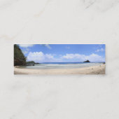 Maui-Strand - Koki, Hana-Visitenkarte Mini Visitenkarte (Rückseite)