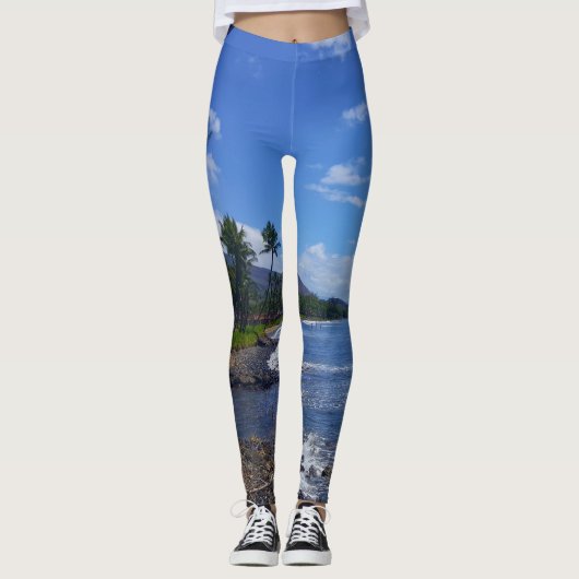 Maui-Strand Leggins (Vorderseite)