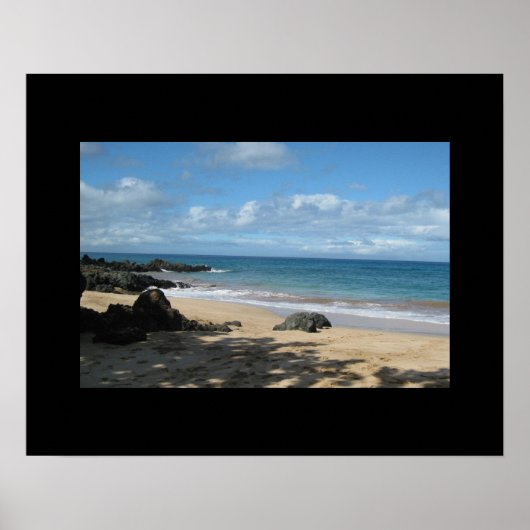 Maui-Strandposter Poster (Vorne)