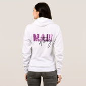 Maui Strong Pink Army Pattern Hoodie (Schwarz voll)