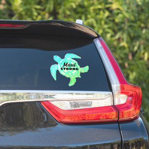 Maui Strong Sea Schildkröte Aufkleber