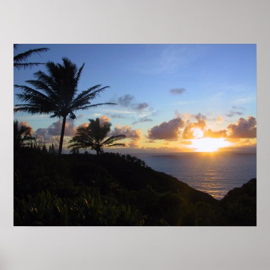 Maui Sunrise 1 Poster (Vorne)
