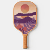Maui Sunrise Pickleball Paddle (Vorderseite)