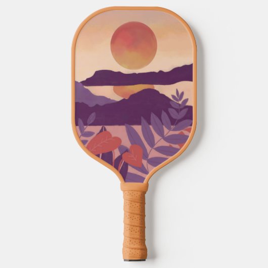 Maui Sunrise Pickleball Paddle (Vorderseite)