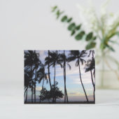 Maui Sunset 1 Postkarte (Stehend Vorderseite)